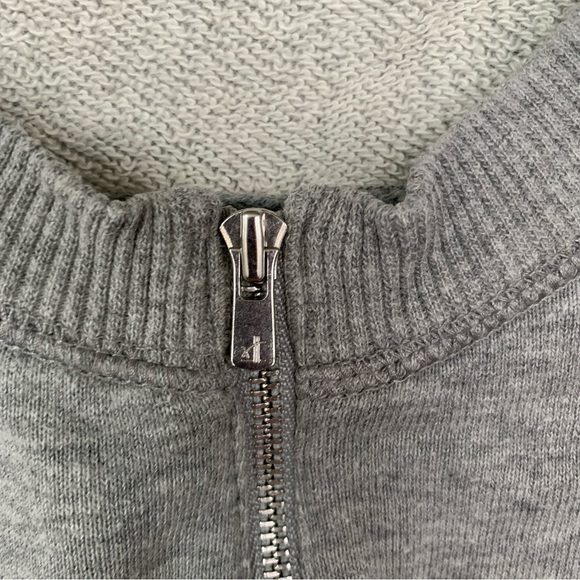 Theory Mixed Media Zip Ip Sweater Size S - Picture 5 of 8